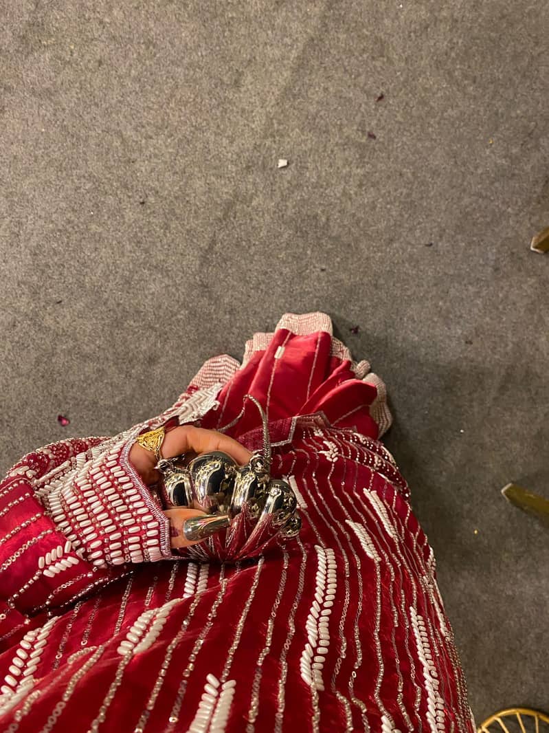 Red Saree 5