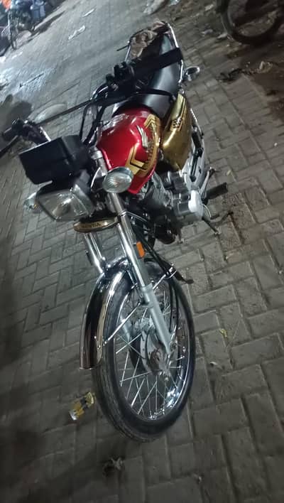 cg 125 special edition gold