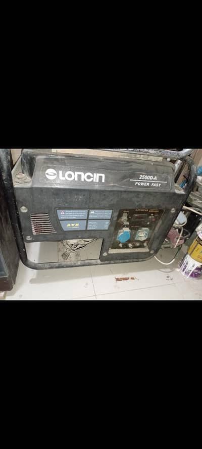 loncin self start generator without battery for sell