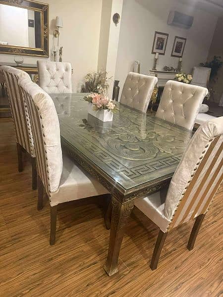 Dining Set 6 Seater 8