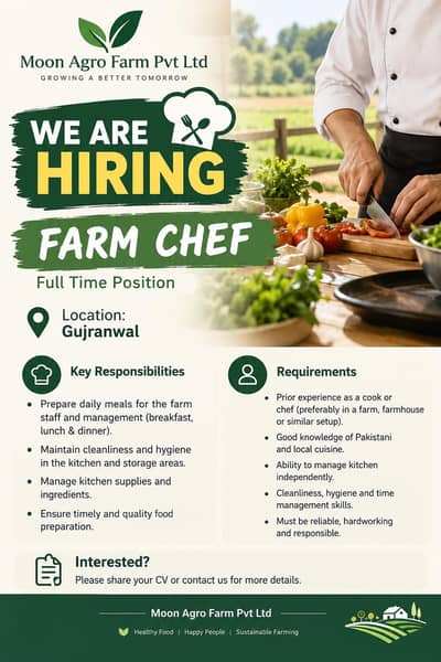 Farmhouse Cook / Personal Chef