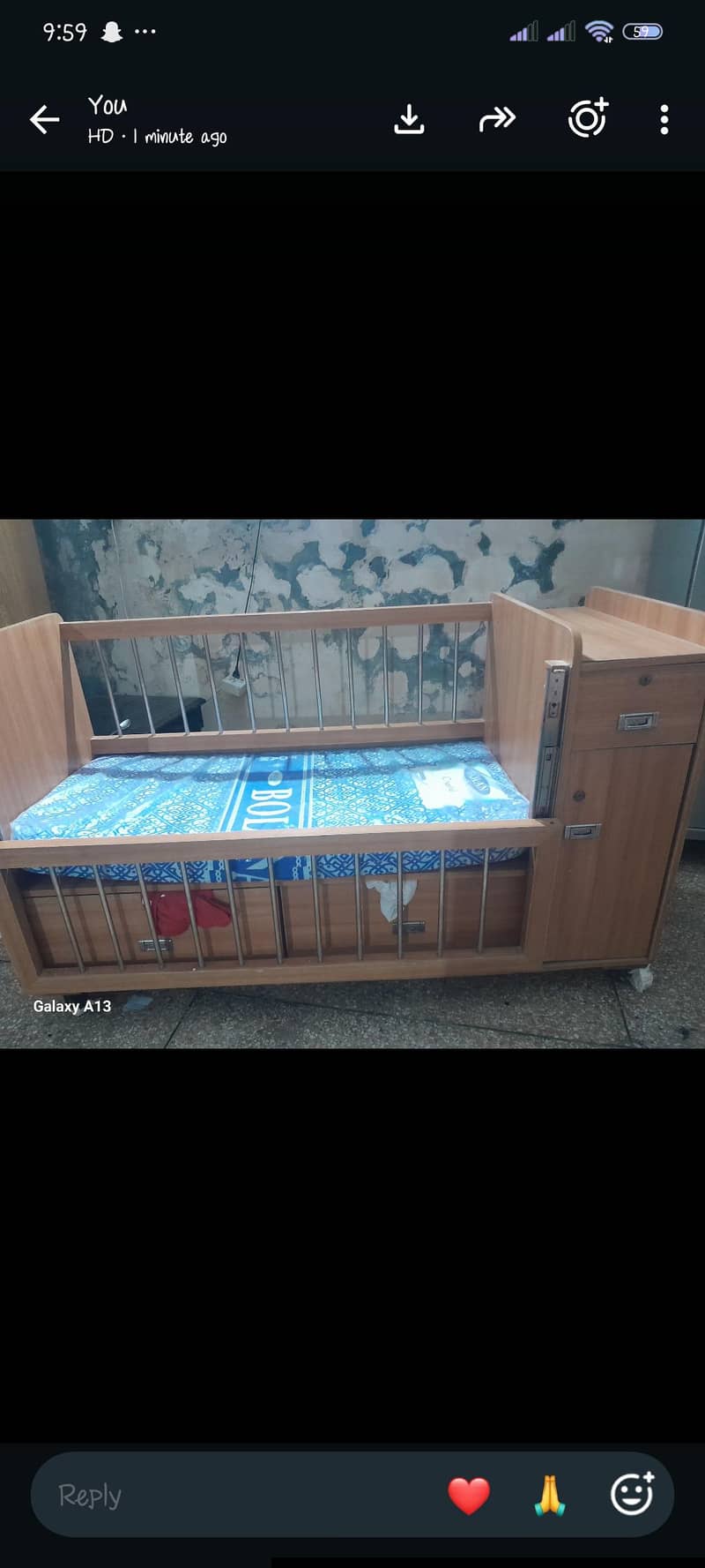 baby cot 1