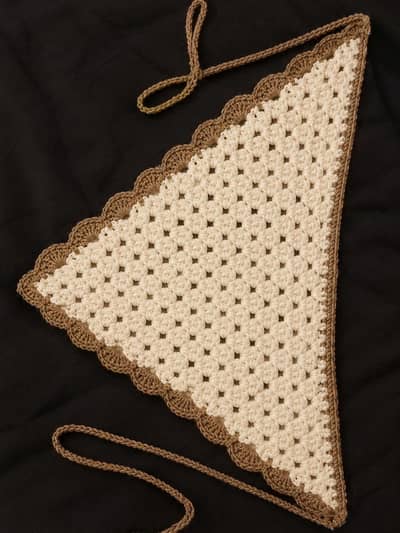 BANDANA CROCHET (HANDMADE)