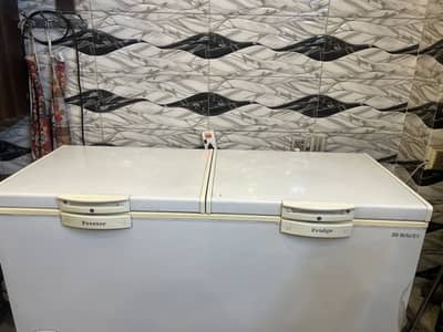 Refrigerator plus freezer