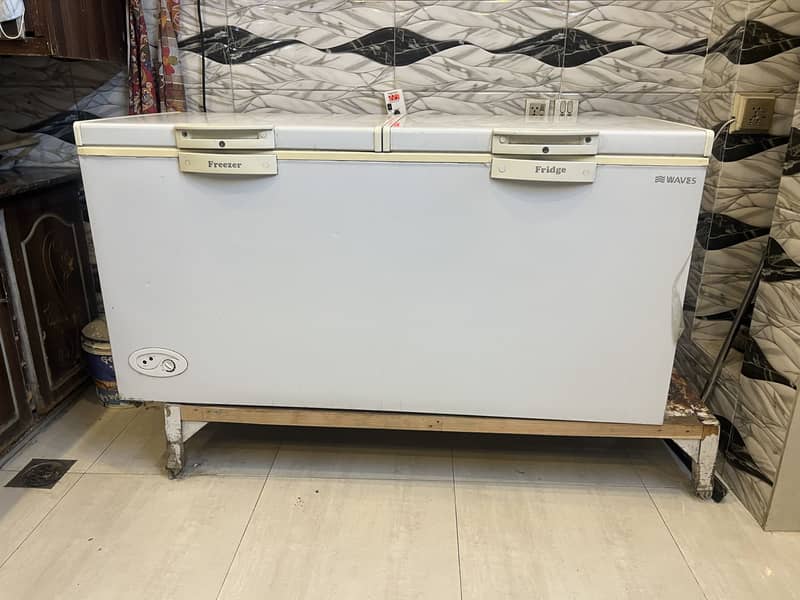 Refrigerator plus freezer 1