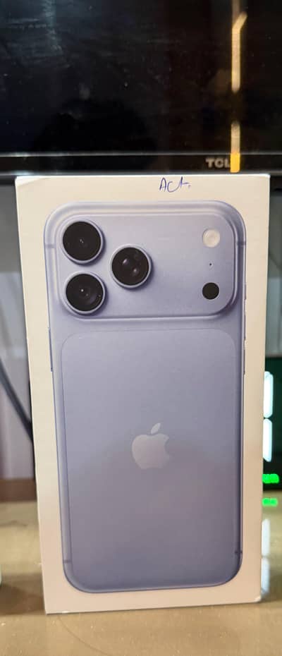 Apple iPhone 18 Pro Max glacier JV system active 512 GB box pack