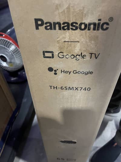 Panasonic 65 inch 4 k LED Tv with one year full warranty