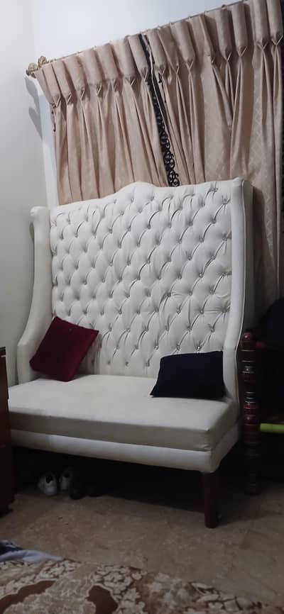 sofa with table