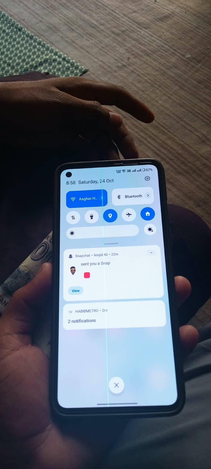 One Plus 9 only panel onel line 1