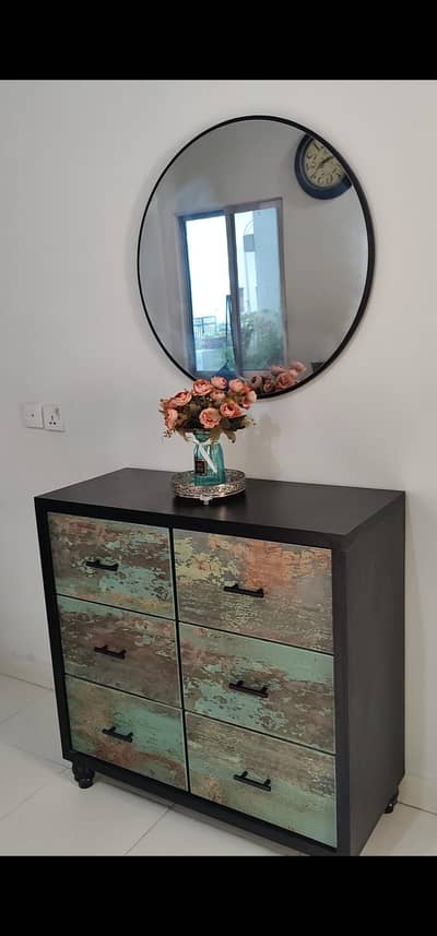 Chest of drawers and Mirror for sale
