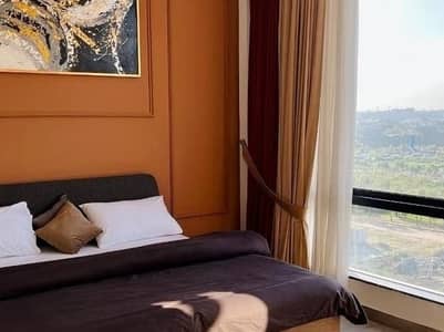 Sky Park One Gulberg Greens Islamabad, Daily Or Weekly Basis One & Two Bedrooms Available For rent. Location:- Gulberg Greens Islamabad Project In Sky Park One