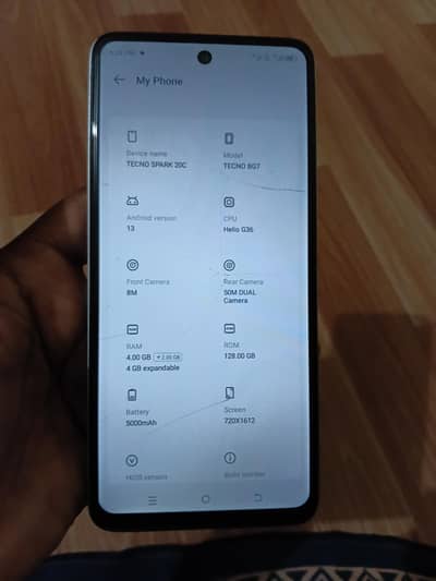 Tecno spark 20Go