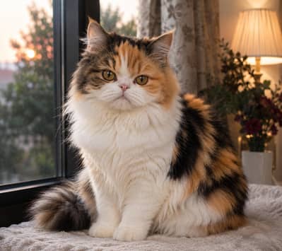 Persian cat triple coated for sale