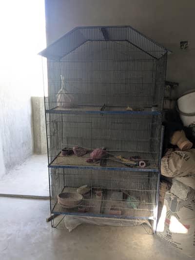 bird cage 3 portion for sale