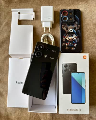 Redmi Note 13 (8gb 256gb) Complete Box