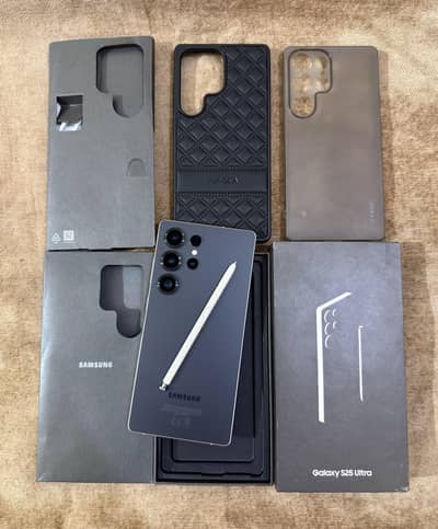 Samsung S25 Ultra Complete Box