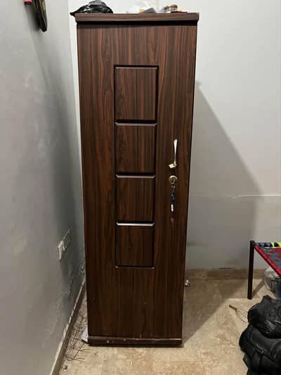 Wooden Single Shelf Almari wardrobe