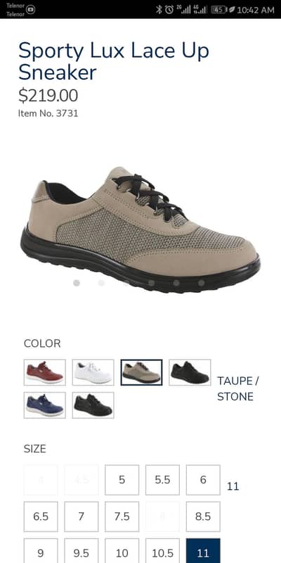 SAS shoes from  USA