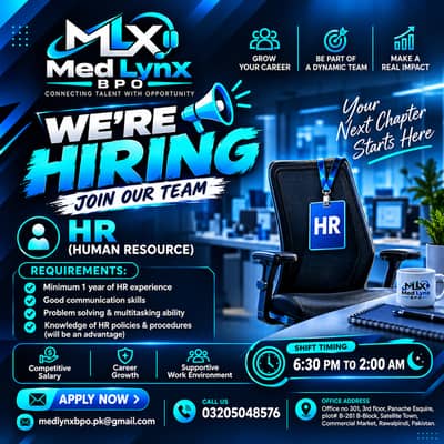 HR Manager || Aca Self Verifier || Call Center || Rawalpindi