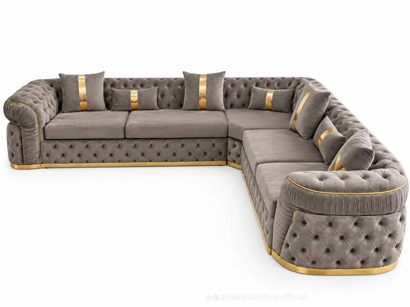 L shape sofa 1