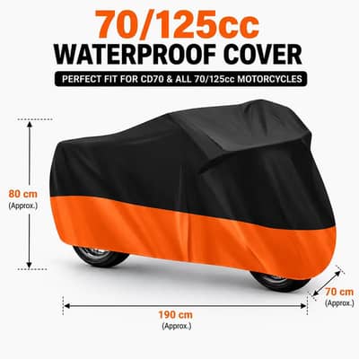 Bike Cover CD70 125 Dustproof, Rainproof, UV, Scratch Resistant