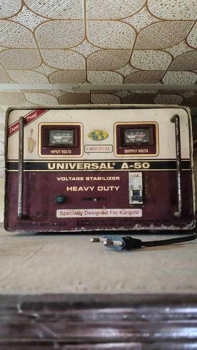 Universal A-50 5000 watt Stabilizer