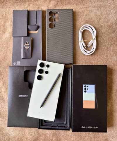 Samsung S24 Ultra 512gb Complete Box