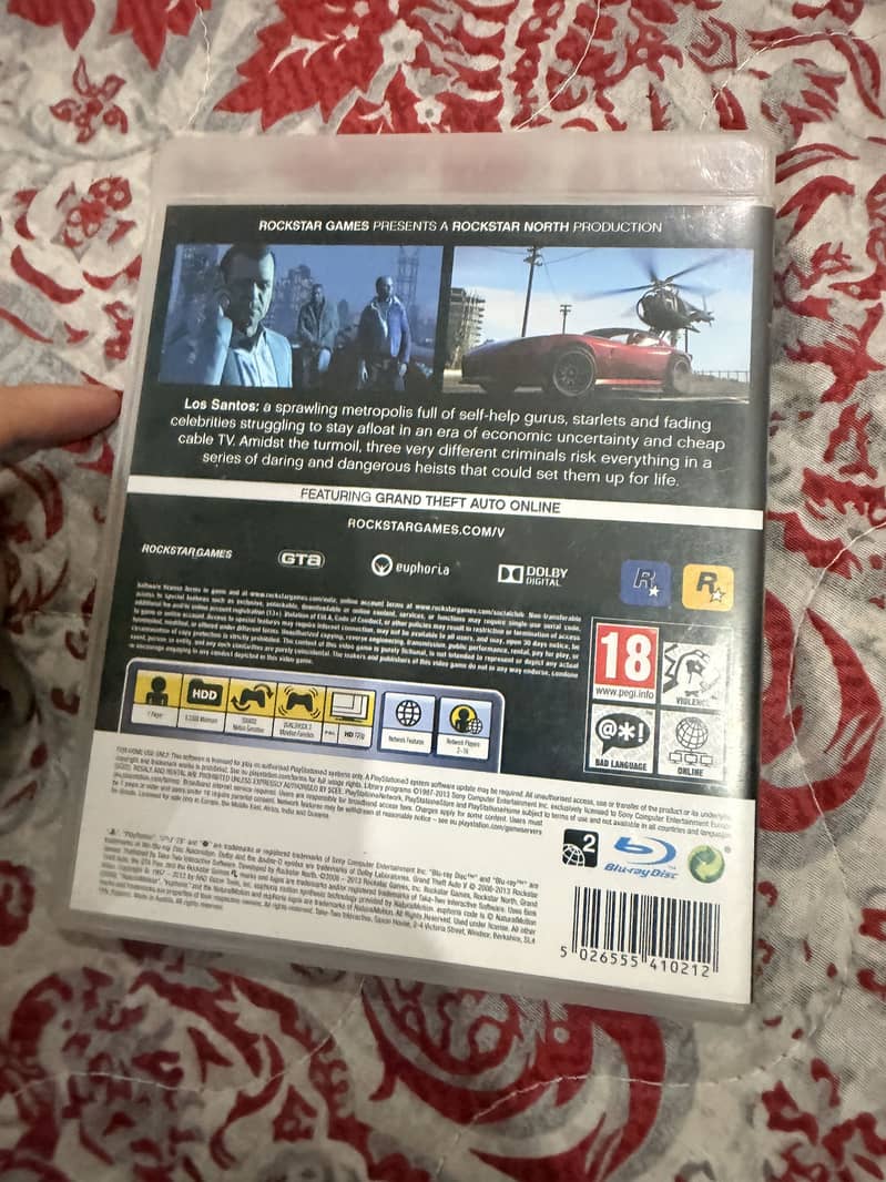 Gta 5 ps3 disk 1