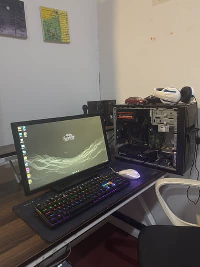 My gaming Full setup sleeper build