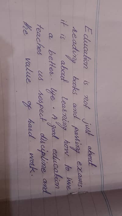 Neat Handwriting Assignment Service - Karachi