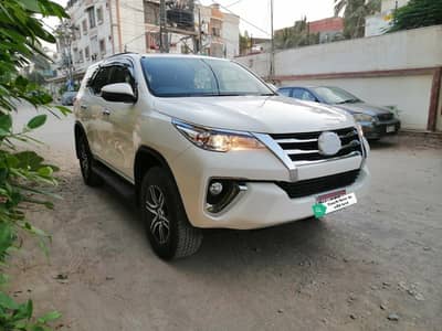 Toyota Fortuner G 2.7 2021 model 2021  registered white
