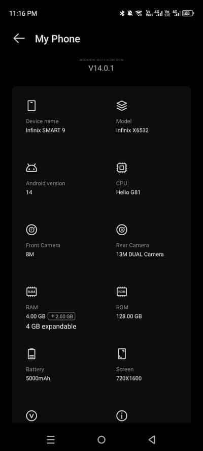 Infinix Smart 9