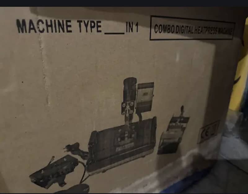 Heat pressing machine 3