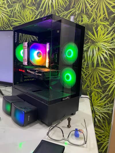2 gaming pcs . 10/10 condition almost new . with boxes and everything.