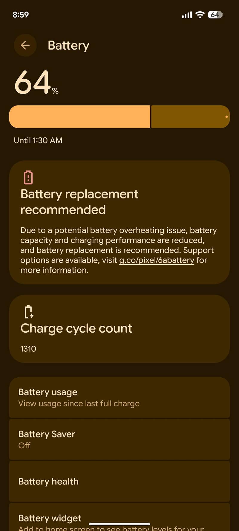 Google Pixel 6a 7