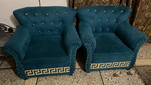 5 seater sofa set velvet