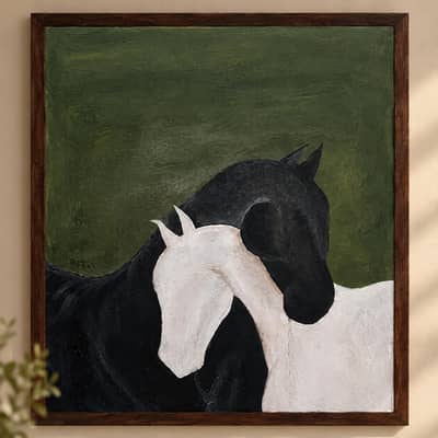 Acrylic Horse painting