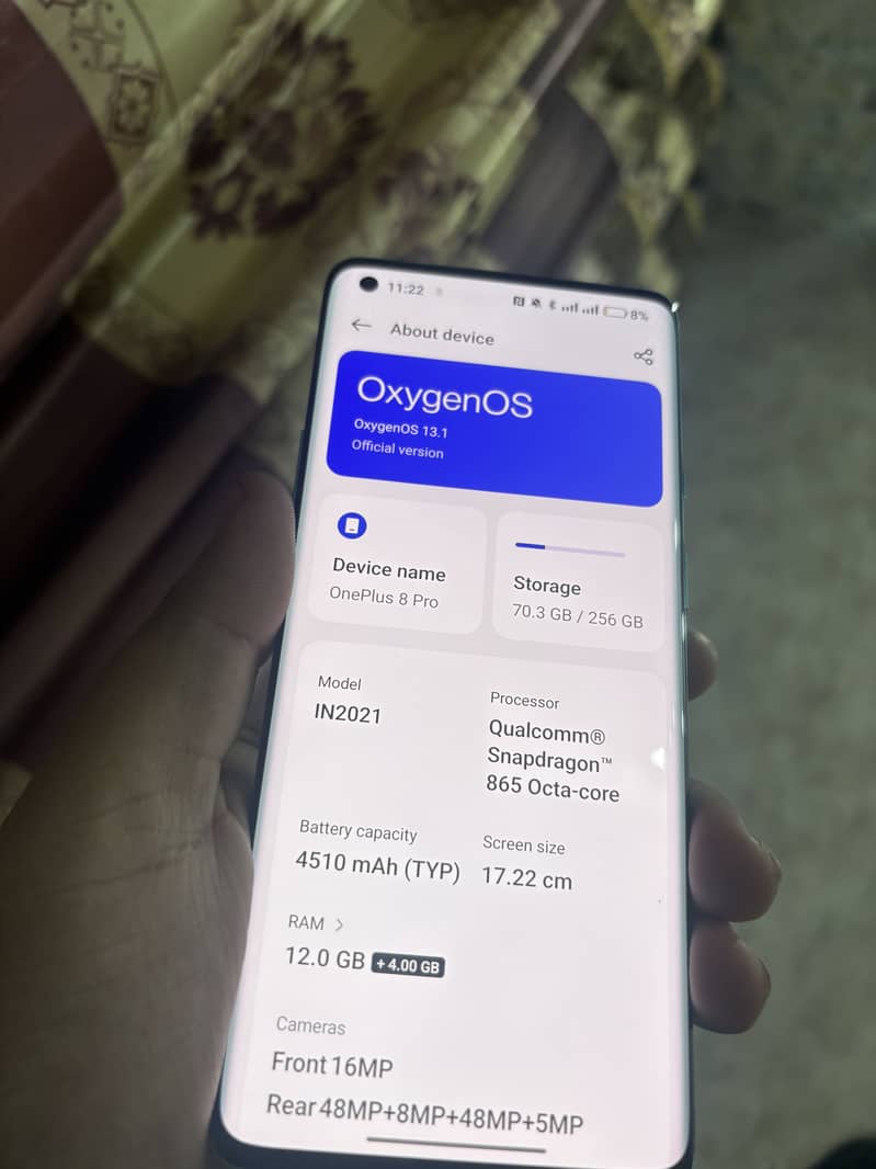 One plus 8pro 11