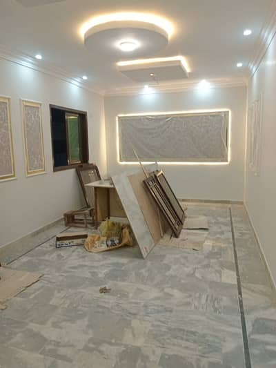 Portion For Rent 3 Bed Lounge 260 square yards 2nd Floor Gulshan Iqbal block 13D1 Rent Demand 95000 40 feet Gali separate Intrance Separate Car parking*Code(16952)*