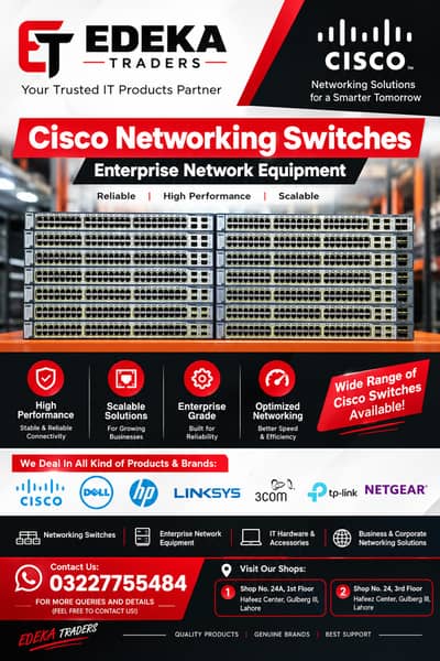 Cisco Networking Switches | Enterprise Network Equipment