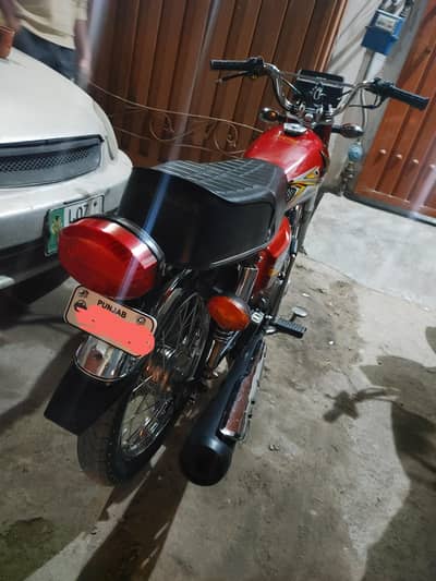 Honda CG 125 Red Colour For Sale
