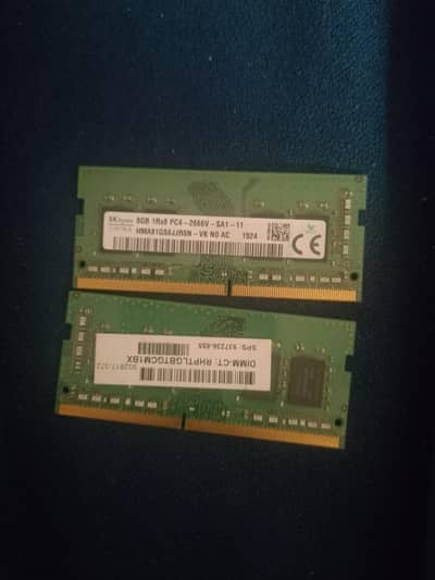 DDR 4 8x8 16GB ram