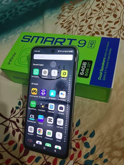 Infinix Smart 9 HD RAM 4GB ROM  64GB PTA APPROVED