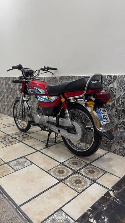 Honda CD 70 2024 Model Islamand Number