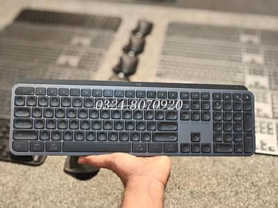 LOGITECH MX KEYS FOR BUSINESS KEYBOARD - RECHARGEABLE - BACKLIGHT KEYS