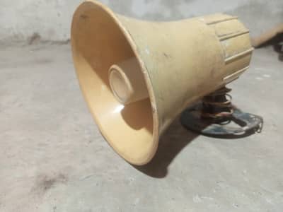 Aluminium body,siren speaker