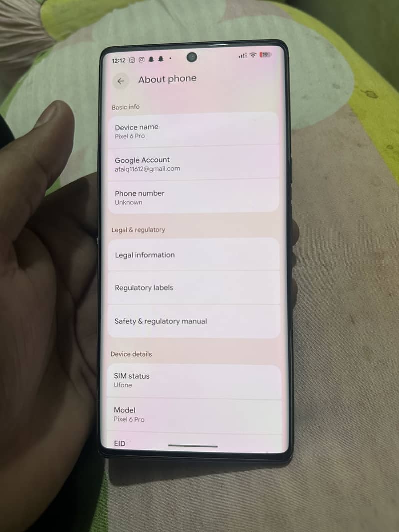 Google Pixel 6 Pro 5