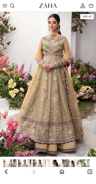 A ready to wear maxi wanted to sale it because of size issue.