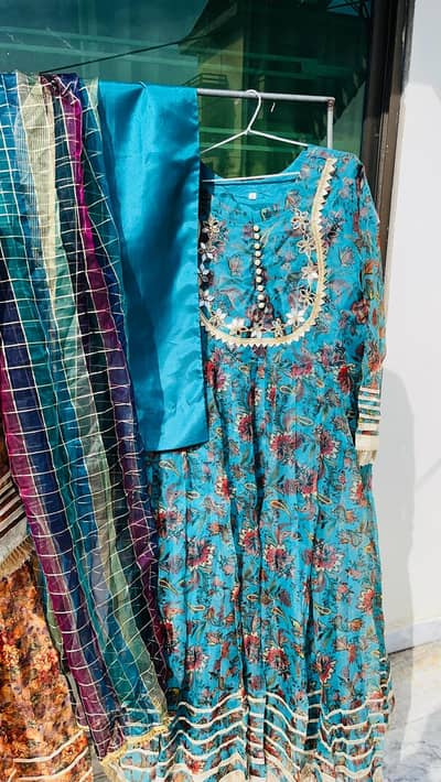Long floral frock
