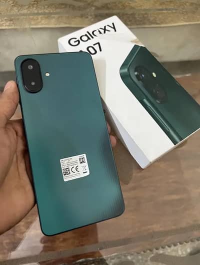 Samsung a07 6gb 128gb 10 month warrenty